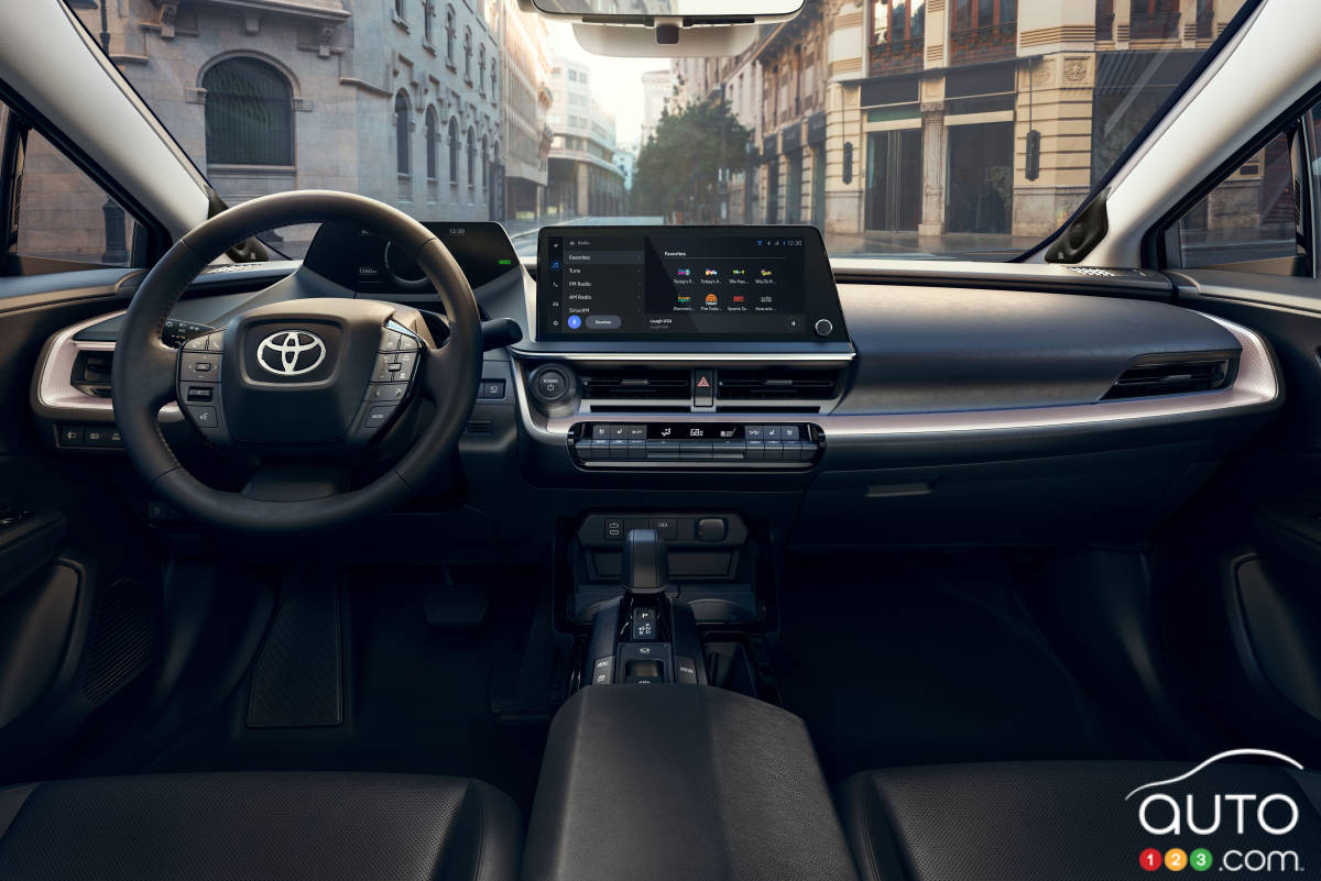 Toyota Prius 2023, intérieur